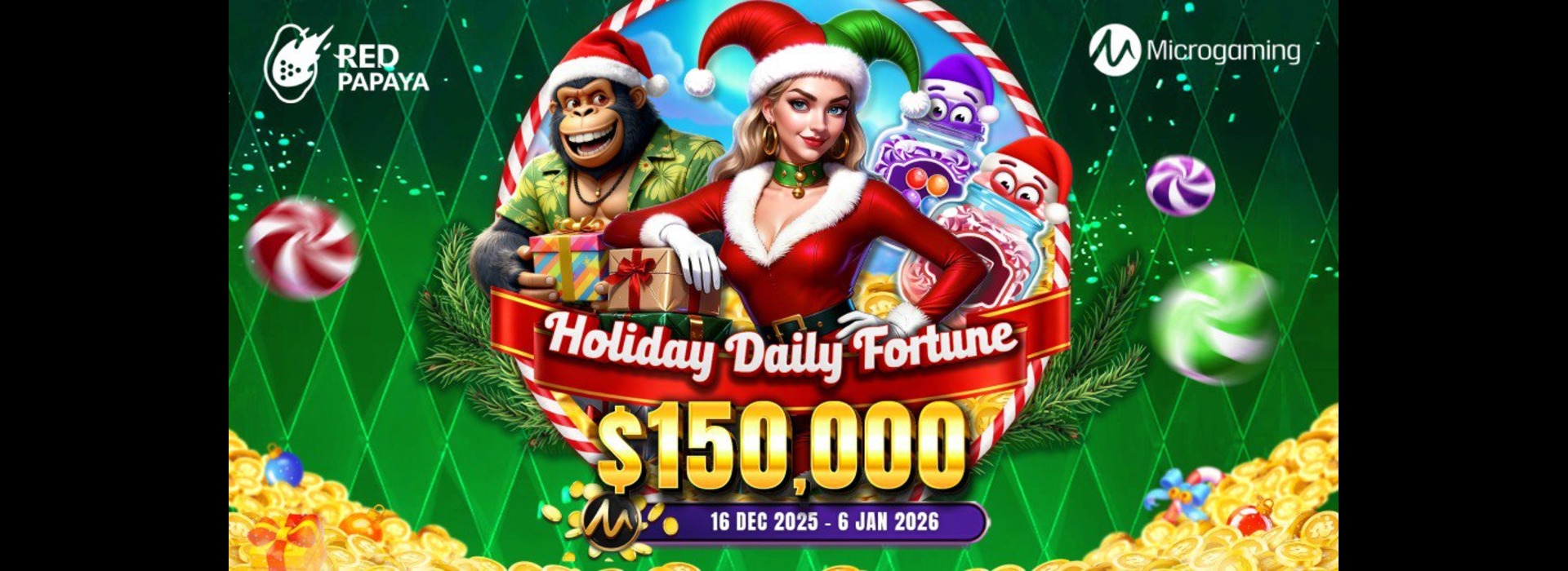 Microgaming - Holiday Daily Fortune